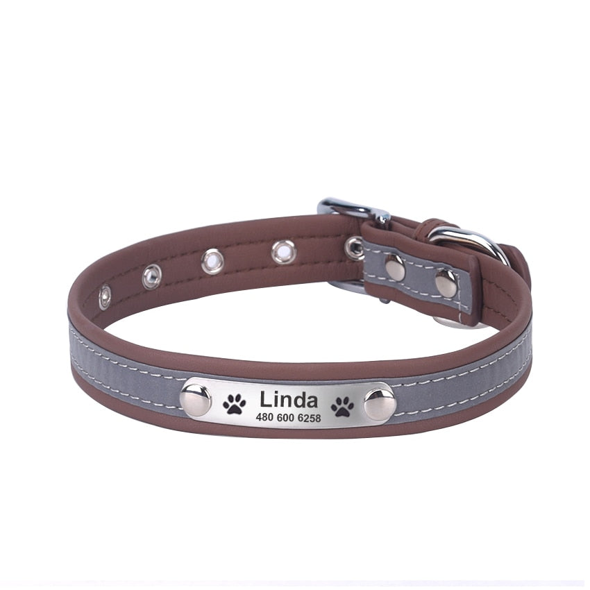 Collier Personnalisable & Réfléchissant PuppySafe™
