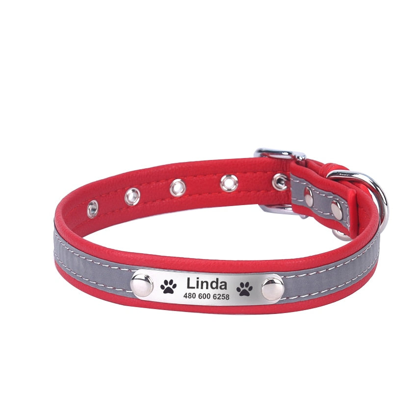 Collier Personnalisable & Réfléchissant PuppySafe™