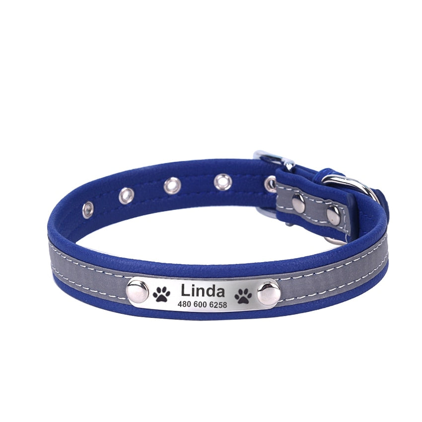 Collier Personnalisable & Réfléchissant PuppySafe™