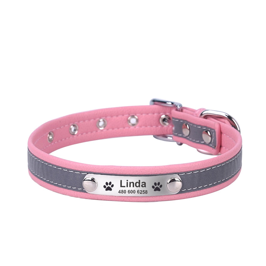 Collier Personnalisable & Réfléchissant PuppySafe™