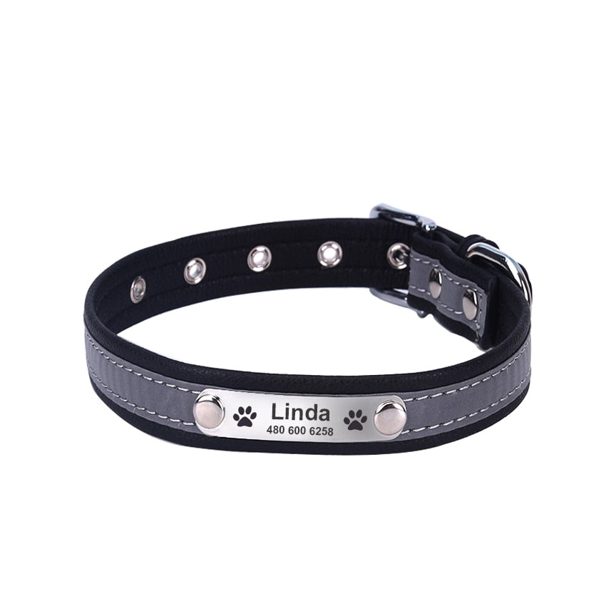 Collier Personnalisable & Réfléchissant PuppySafe™
